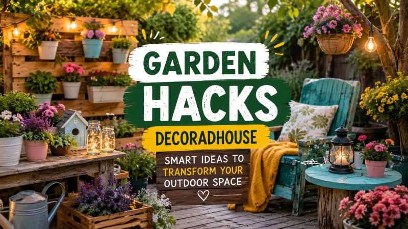 Garden Hacks Decoradhouse: Smart Garden Tips